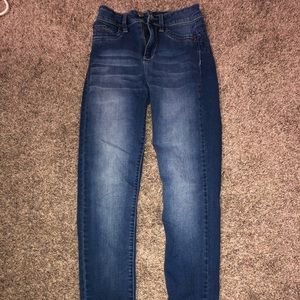 Fashion nova medium blue wash skinny jeans